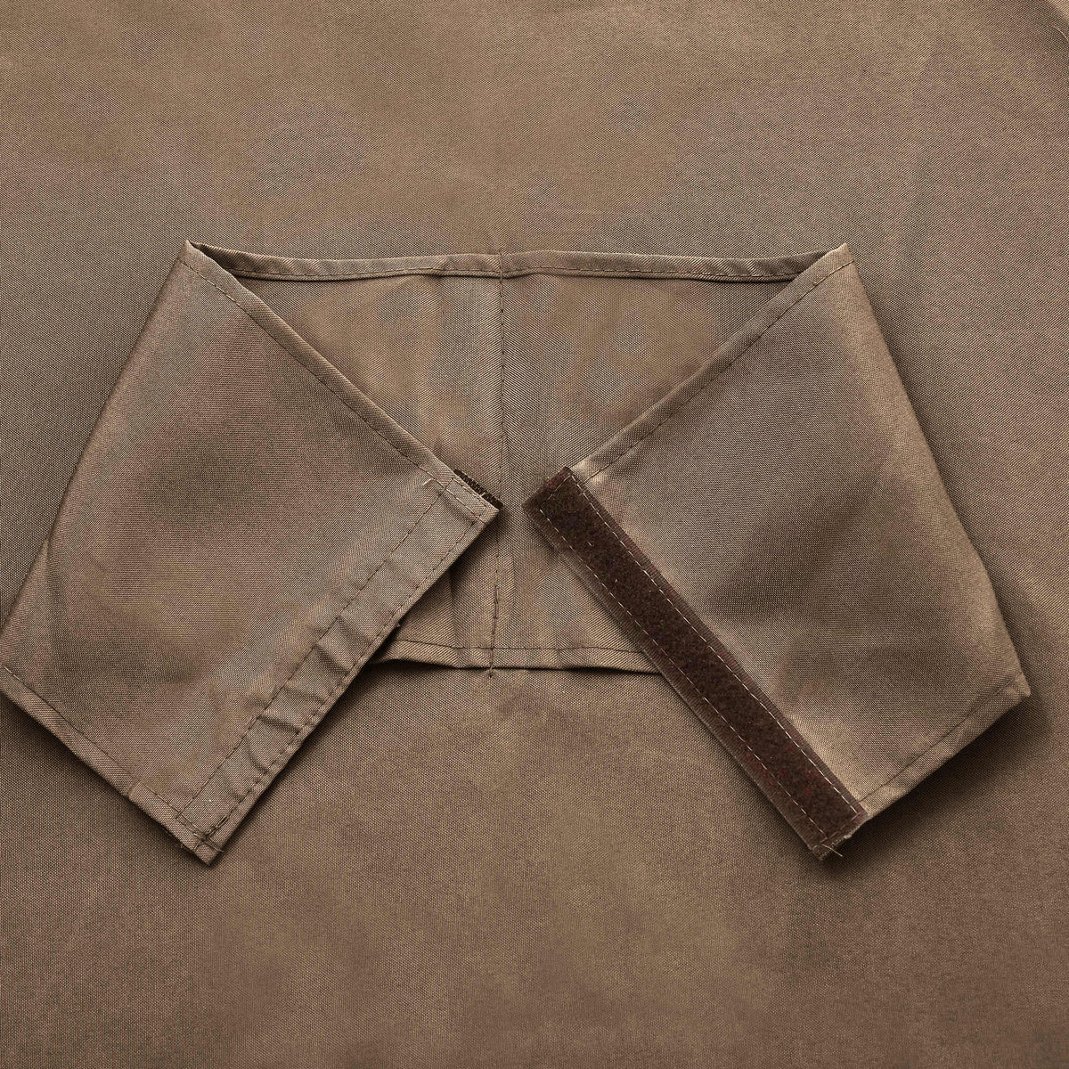10' x 10' Universal Gazebo Sidewall Set (4 Panels) with Hooks, Brown