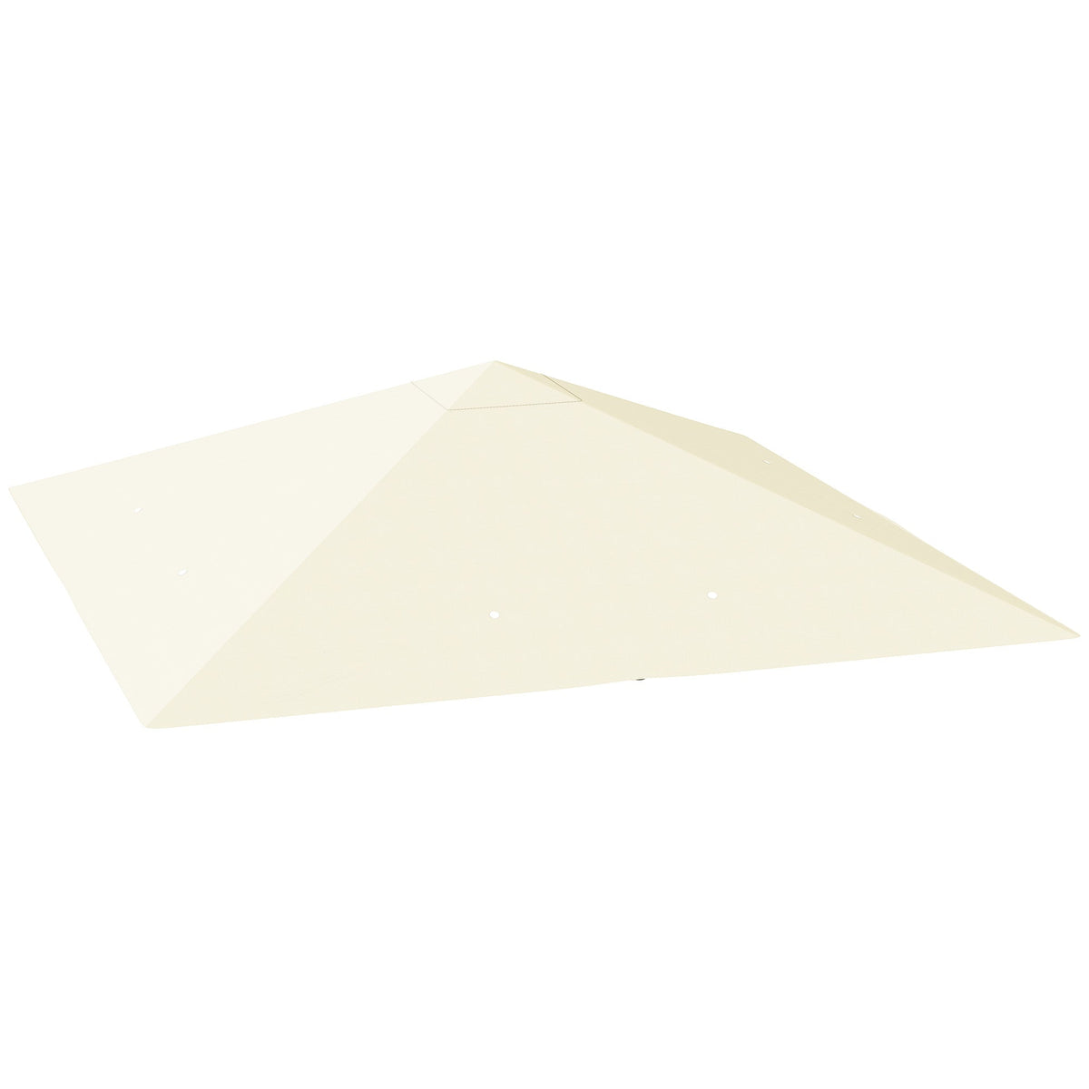 10' x 10' Water Resistant Gazebo Top with Water Resistant & UPF30+ Protection, Cream White
